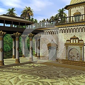 Fantasy Indian Temple