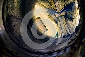 Spaceship, inside of engine