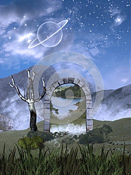 Fantasy landscape