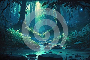 Fantasy Magical Forest Environment