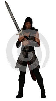 Fantasy nubian warrior