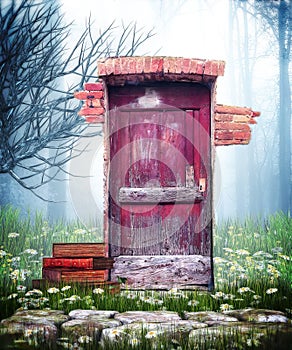 Fantasy Red Door