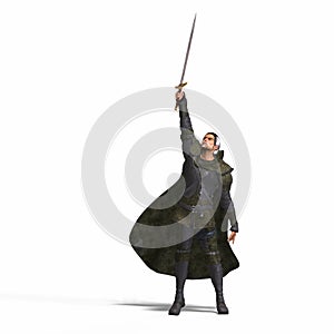 Fantasy Rogue with Sword