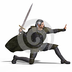 Fantasy Rogue with Sword