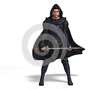 Fantasy Rogue with Sword