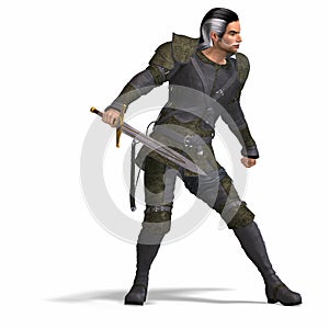 Fantasy Rogue with Sword