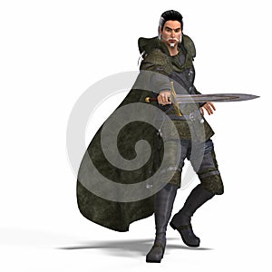 Fantasy Rogue with Sword