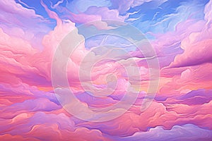 Fantasy sky background,  Colorful clouds