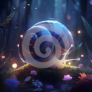 Fantasy Snail: Magic and Mystery in Every Trail