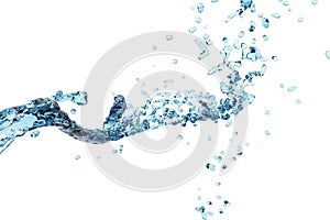 Fantasy soar Abstract water splash