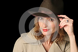 Fantasy Spy Woman photo