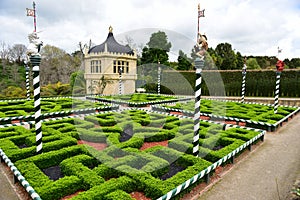 Fantasy-styled Tudor Garden in Hamilton Gardens photo
