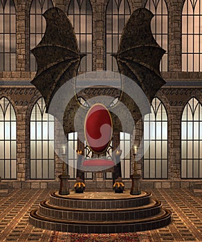 Fantasy throne room 3