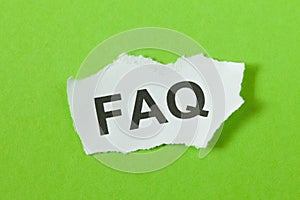 FAQ photo