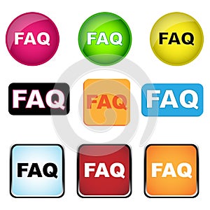 Faq buttons