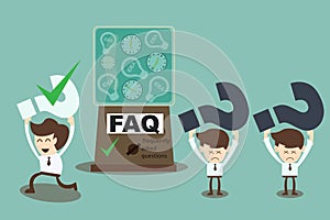 FAQ cocnept - machine answering frequently asked questions