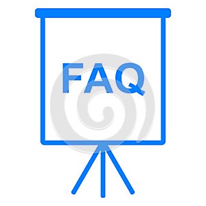 FAQ and flipchart