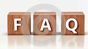 FAQ, representing Frequently Asked Questions