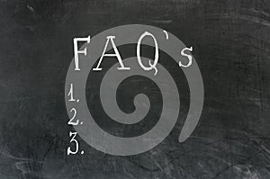 FAQ's