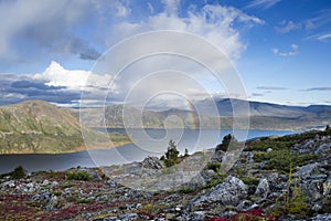 Far East of Russia, Magadan region, Susumansky district, lake Malyk.