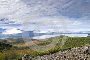 Far East of Russia, Mgadan region, Susuman district, Malyk lake.