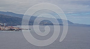 Far view from the coast of tenerife