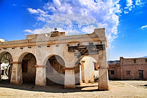 Far west old town in Almeria