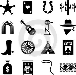 Far West pictograms photo