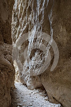 Fara San Martino-Palombaro nature reserve, Chieti. The Gorges of San Martino