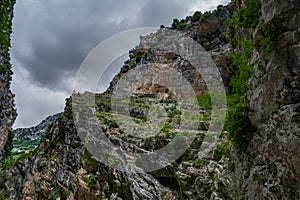 Fara San Martino-Palombaro nature reserve, Chieti. The Gorges of San Martino