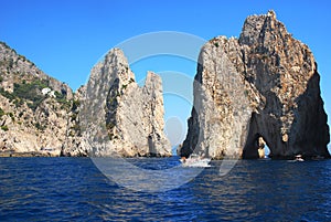 Faraglioni of Capri, Italy