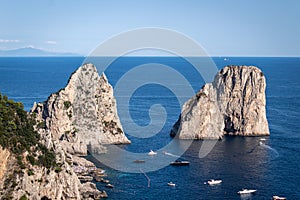 Faraglioni rocks at Capri island