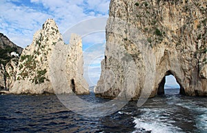 Faraglioni rocks, Capri, Italy