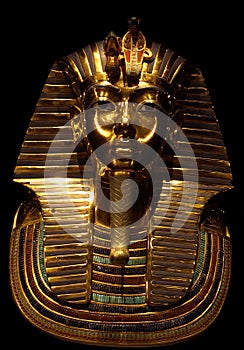 Faraon Tutanchamon burial mask photo