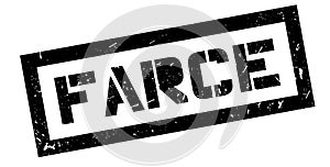 Farce rubber stamp