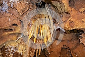 Farcu Crystal Cave, Pestera cu cristale din mina Farcu, Bihor County, Apuseni Mountains, Romania