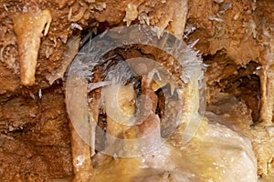 Farcu Crystal Cave, Pestera cu cristale din mina Farcu, Bihor County, Apuseni Mountains, Romania photo