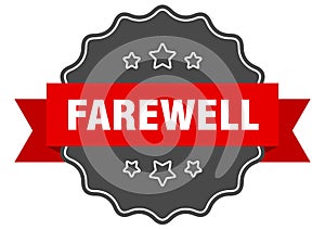 farewell label