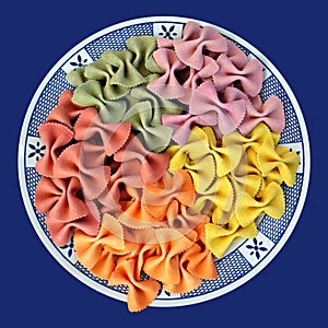Farfalle italian pasta