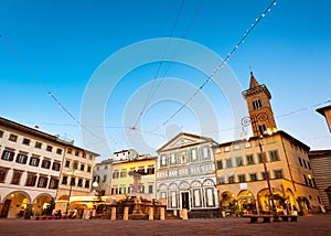 Farinata Degli Uberti square in Empoli, Italy photo