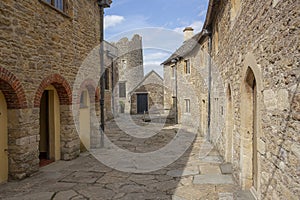 Farleigh Hungerford Castle, Street near priests house