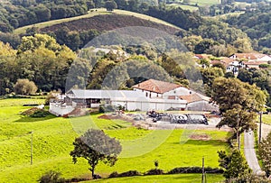 Farm in Ainhoa fields photo