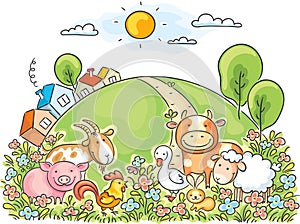 Farm animals photo