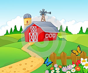 Farm background