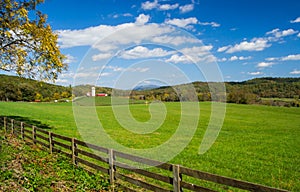 Farm on a Beautiful Autumn Day