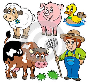 Farm cartoons collection