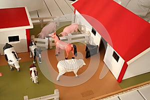 Farm for childrens animals