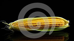 farm corn isolated