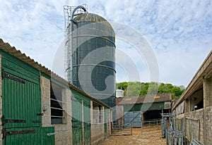 Farm and crop store.