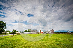 Farm in Elkton, in the rural Shenandoah Valley of Virginia.